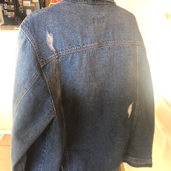 Destressed Demin Jacket - Picture 5 of 6